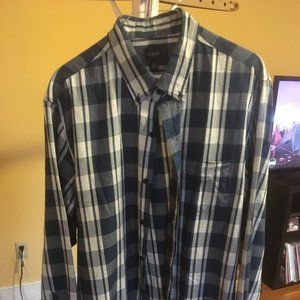J. Crew Button Down Plaid Shirt